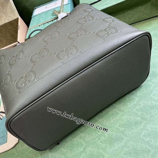 gucci專櫃新款原廠皮壓花手提肩背包 古馳雙G大號托特包 jcp1648